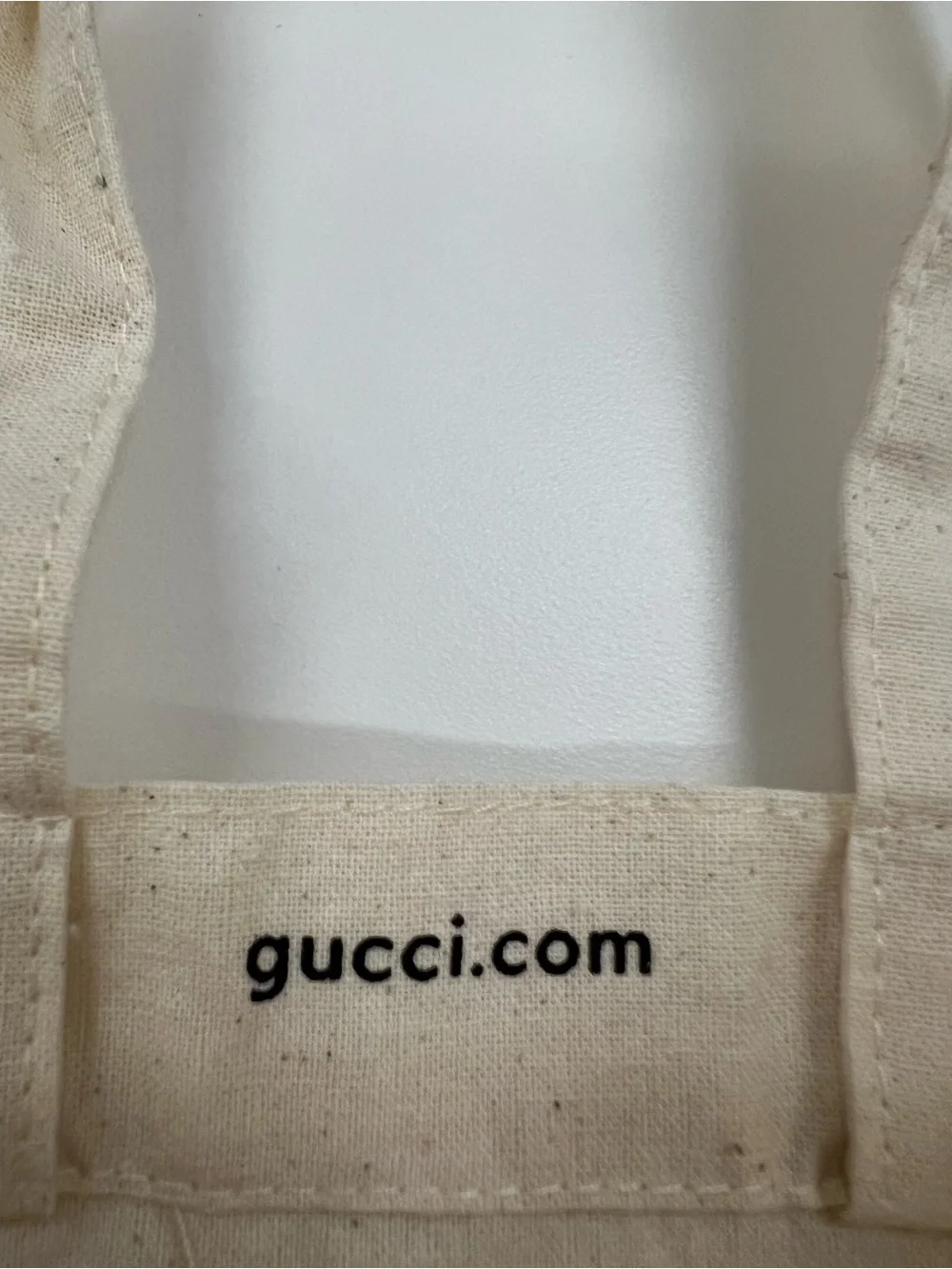 Gucci wasn’t used